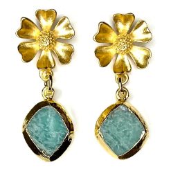 Amazonite Earring